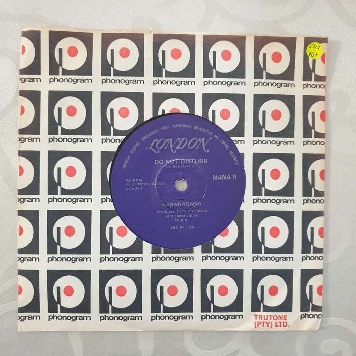 Bananarama  Do Not Disturb - Vinyl 7" Record - Very-Good+ Quality (VG+)