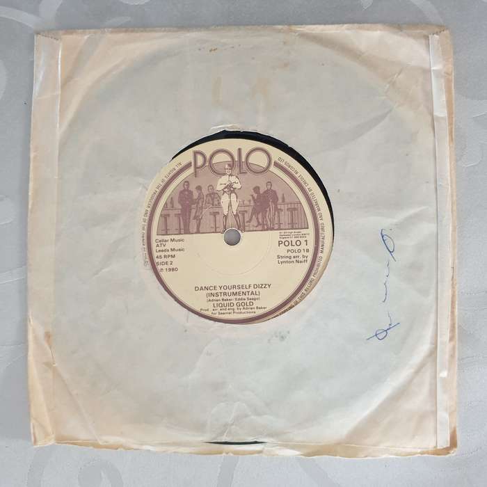 Liquid Gold  Dance Yourself Dizzy - Vinyl 7" Record - Very-Good+ Quality (VG+)