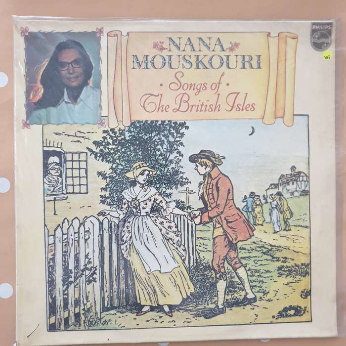 Nana Mouskouri  Songs Of The British Isles - Vinyl LP Record - Very-Good Quality (VG)