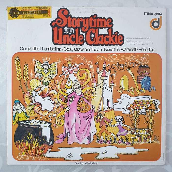 Storytime with Uncle Clarkie - Vinyl LP Record - Opened  - Very-Good- Quality (VG-)