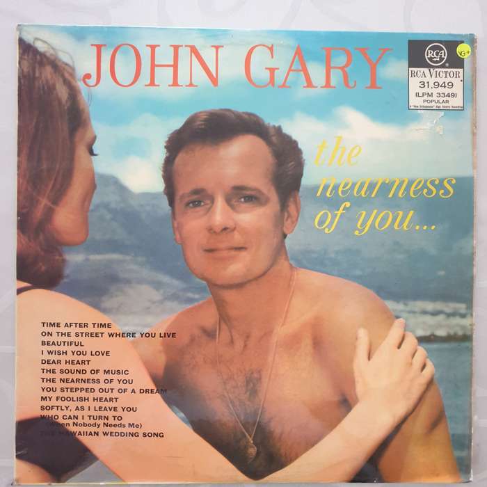 John Gary - The Nearness Of You  -  Vinyl LP Record - Very-Good+ Quality (VG+)