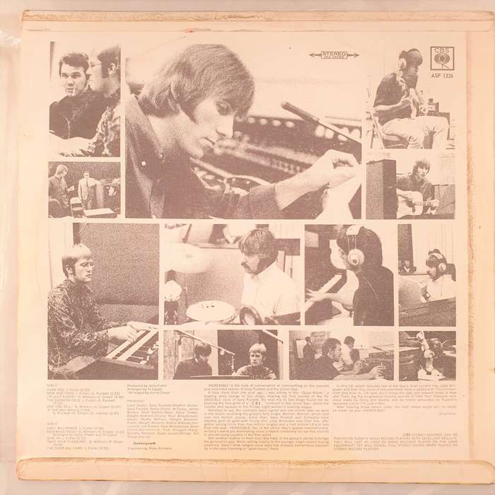 Gary Puckett And The Union Gap  Incredible - Vinyl LP Record - Very-Good Quality (VG)