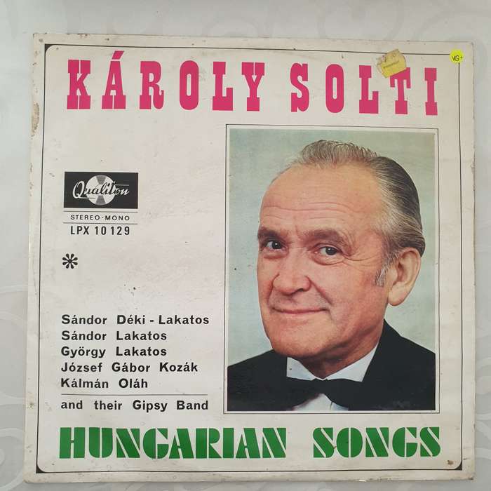 Károly Solti  Hungarian Songs -  Vinyl LP Record - Very-Good+ Quality (VG+)