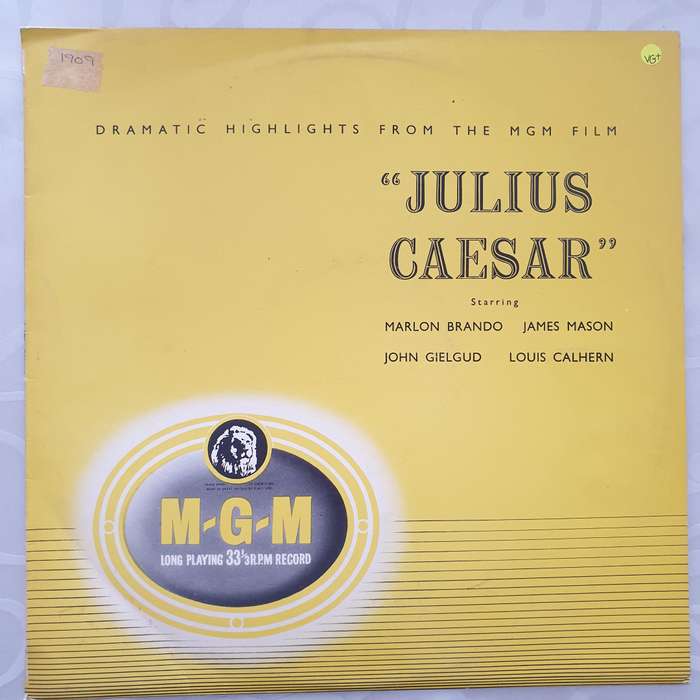 Miklos Rozsa  Dramatic Highlights From The MGM Film Julius Caesar -  Vinyl LP Record - Very...