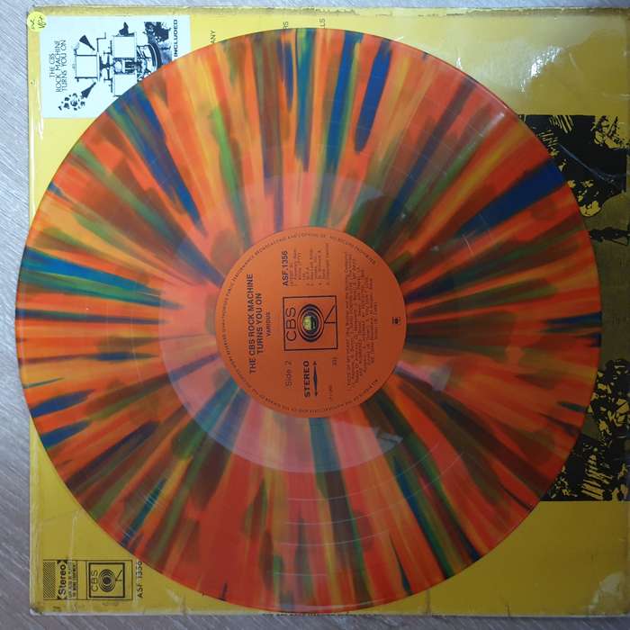 The CBS Rock Machine Turns You On - Vinyl LP Record - Very-Good+ Quality (VG+)