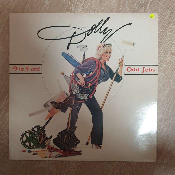 Dolly Parton  9 To 5 And Odd Jobs - Vinyl LP Record - Very-Good+ Quality (VG+)