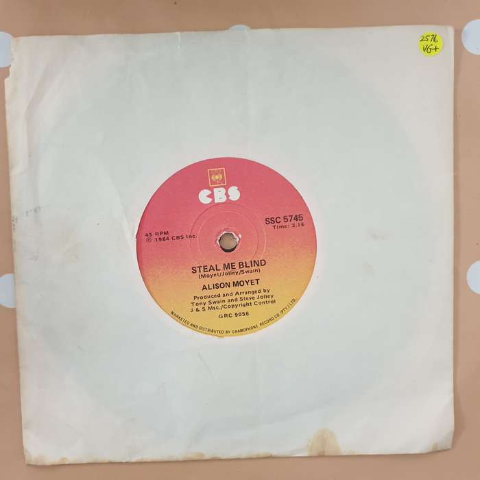 Alison Moyet  All Cried Out - Vinyl 7" Record - Very-Good+ Quality (VG+)