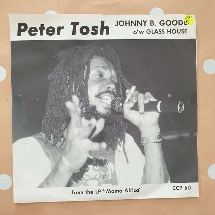 Peter Tosh  Johnny B. Goode - Vinyl 7" Record - Very-Good+ Quality (VG+)