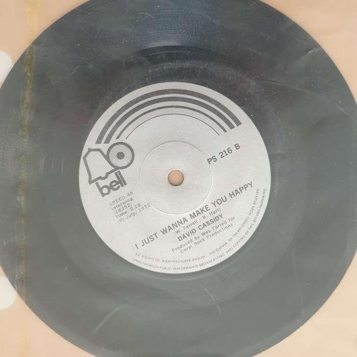 David Cassidy  Could It Be Forever - Vinyl 7" Record - Very-Good Quality (VG)