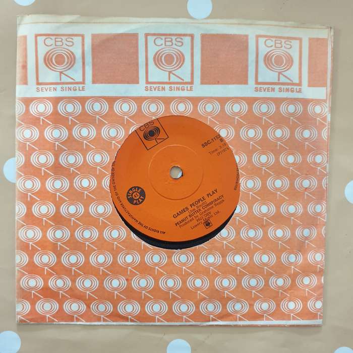 Peanut Butter Conspiracy  Amen / The Games People Play - Vinyl 7" Record - Very-Good+ Quali...