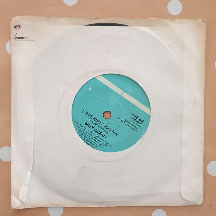 Billy Ocean  Loverboy - Vinyl 7" Record - Very-Good+ Quality (VG+)
