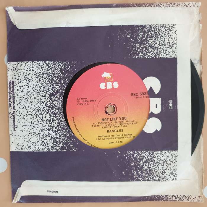 Bangles  If She Knew What She Wants - Vinyl 7" Record - Very-Good+ Quality (VG+)