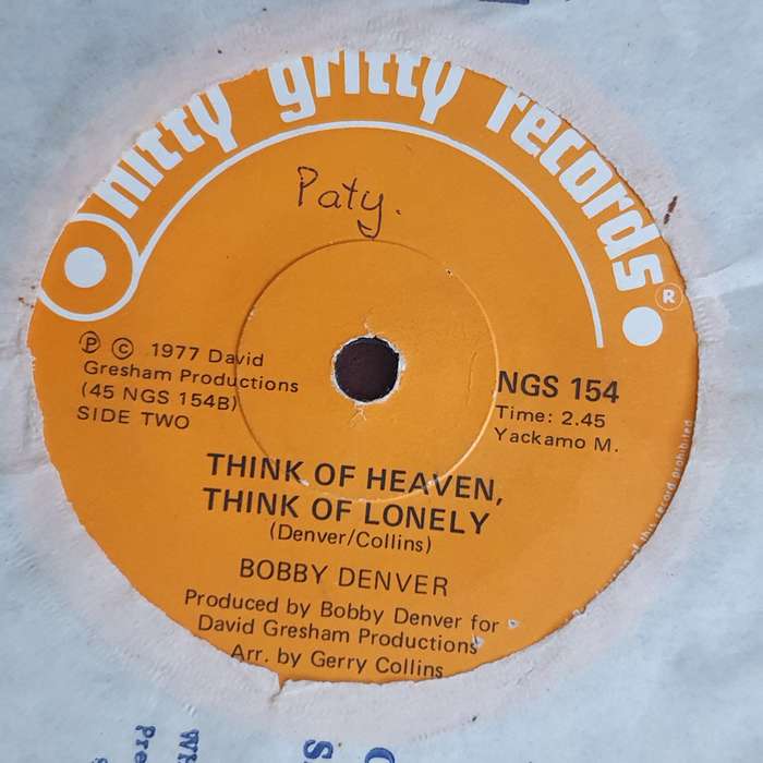 Bobby Denver - Repeat After Me - Vinyl 7" Record - Good+ Quality (G+)