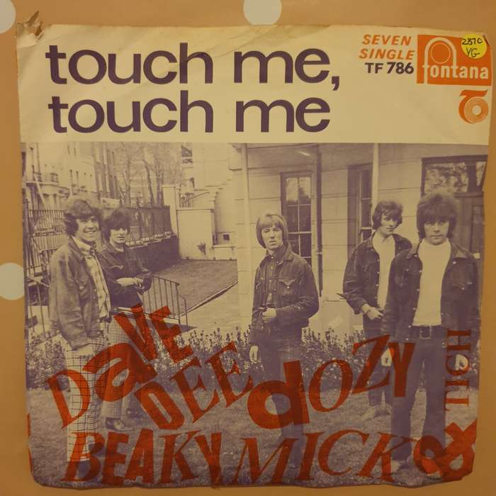 Dave Dee, Dozy, Beaky, Mick & Tich - Touch Me - Vinyl 7" Record - Very-Good Quality (VG)