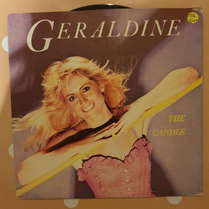 Geraldine  The Candle - Vinyl 7" Record - Very-Good+ Quality (VG+)