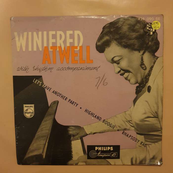Winifred Atwell  Let's Have Another Party - Vinyl 7" Record - Very-Good+ Quality (VG+)