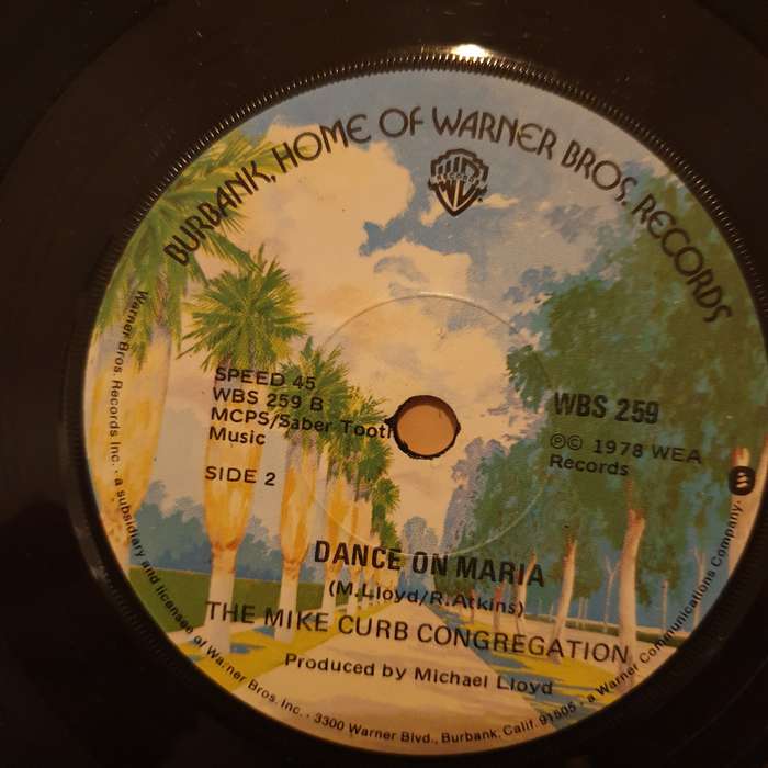 The Mike Curb Congregation  The Mike Curb Congregation - Vinyl 7" Record - Opened  - Very-G...