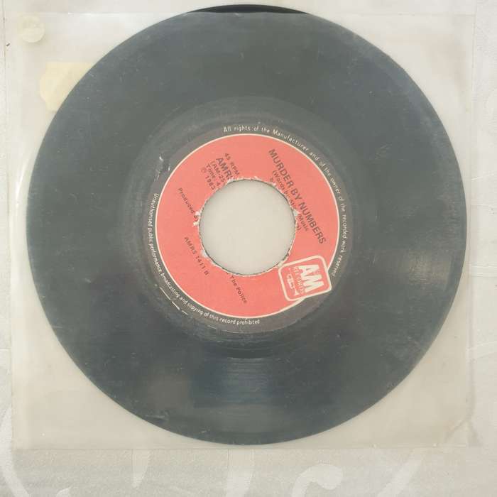 The Police  Every Breath You Take -  Vinyl 7" Record - Very-Good+ Quality (VG+)