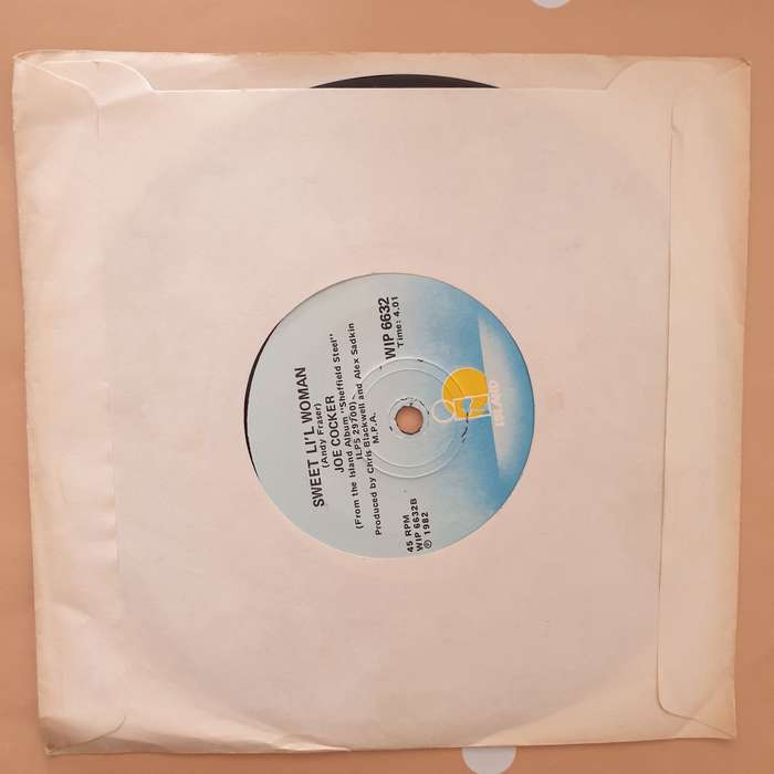 Joe Cocker / Jennifer Warnes  Up Where We Belong - Vinyl 7" Record - Very-Good+ Quality (VG+)