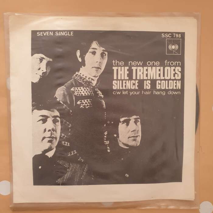 The Tremeloes  Silence Is Golden - Vinyl 7" Record - Very-Good+ Quality (VG+)
