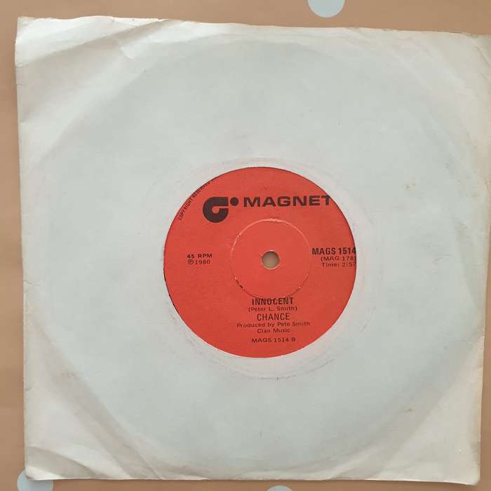 Chance - Innocent - Vinyl 7" Record - Very-Good+ Quality (VG+)