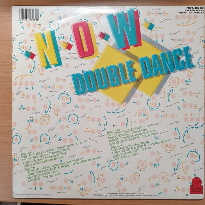 Now Double Dance - Double Vinyl LP Record - Very-Good+ Quality (VG+)