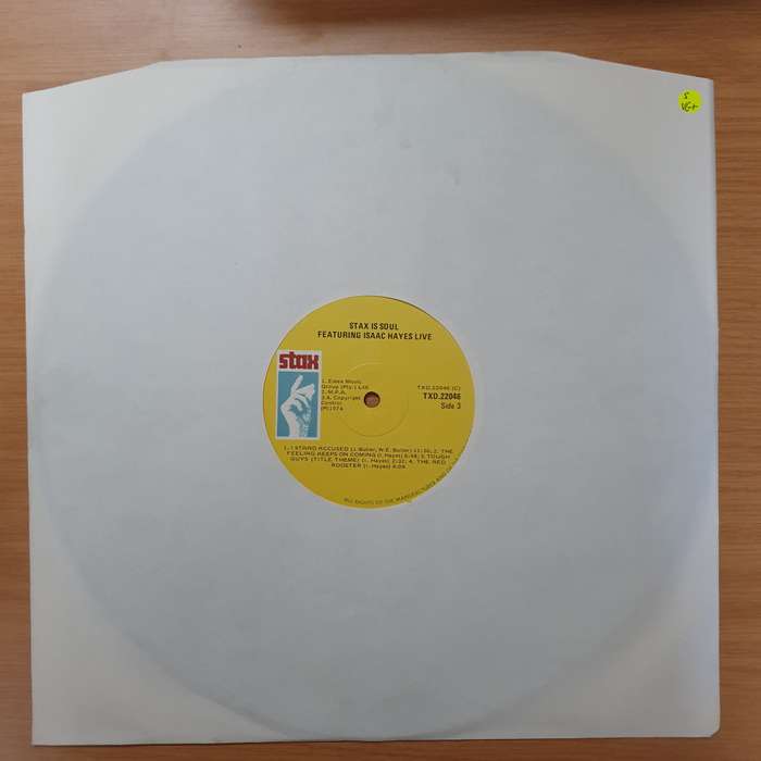 Isaac Hayes  Stax Is Soul. The Isaac Hayes Album - Double Vinyl LP Record - Very-Good+ Qual...