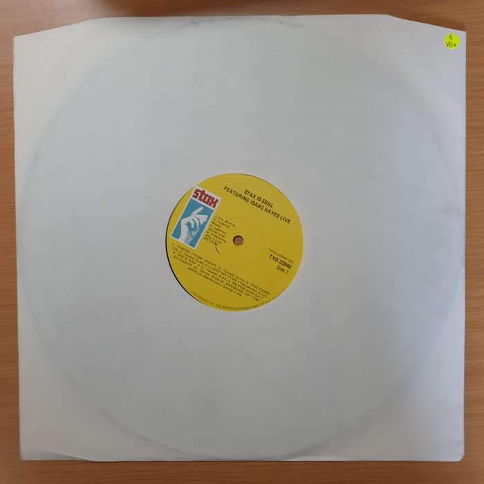 Isaac Hayes  Stax Is Soul. The Isaac Hayes Album - Double Vinyl LP Record - Very-Good+ Qual...