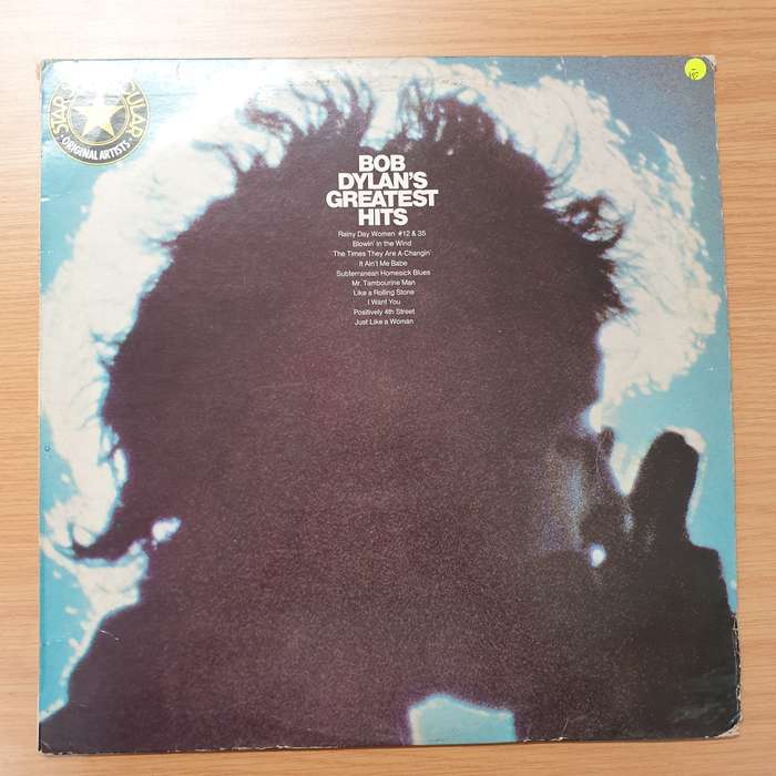 Bob Dylan  Bob Dylan's Greatest Hits - Vinyl LP Record - Very-Good- Quality (VG-)