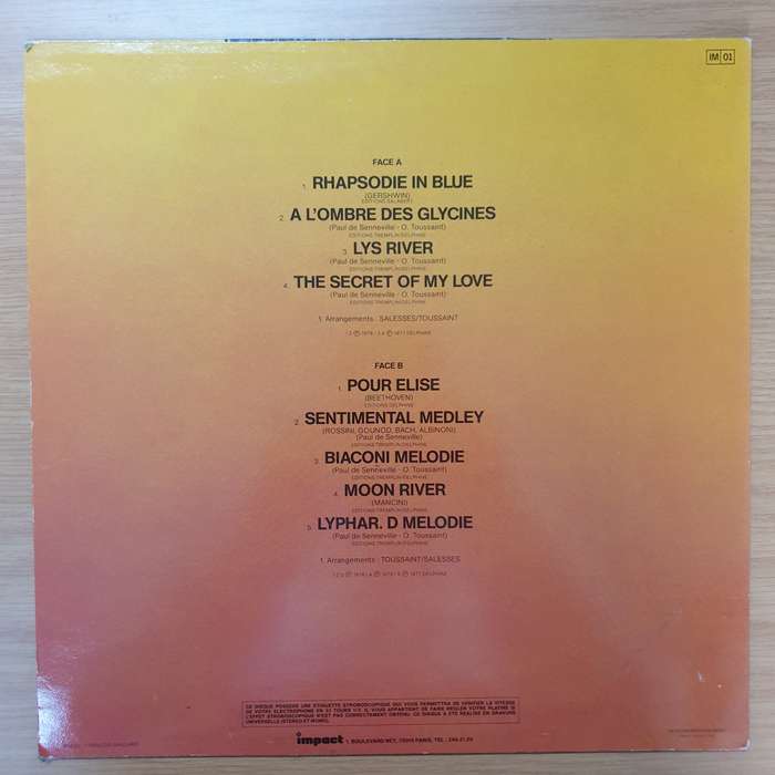 Richard Clayderman  Volume 2 - Vinyl LP Record - Very-Good+ Quality (VG+)