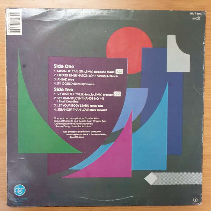 Maxi Mute 3 - 8 Alternative Remixes (David Gresham) - Origoinal Artists - Vinyl LP Record - Good+...