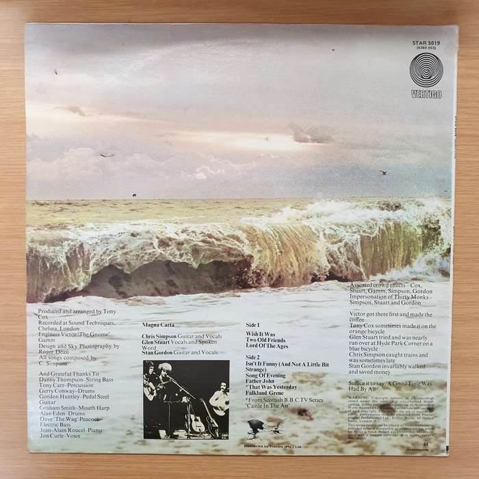 Magna Carta  Lord Of The Ages  - Vinyl LP Record - Very-Good Quality (VG)
