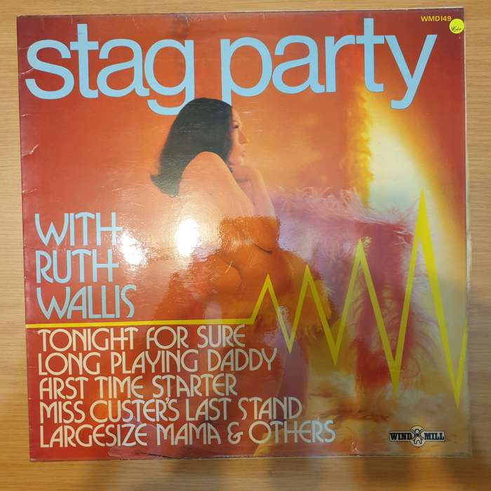 Ruth Wallis  Stag Party - Vinyl LP Record - Very-Good+ Quality (VG+)