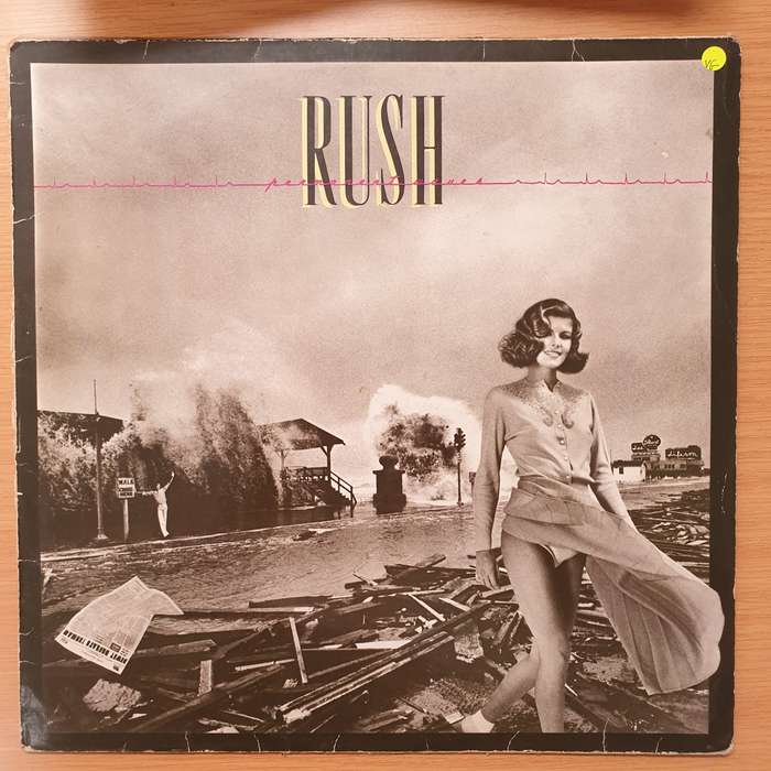 Rush  Permanent Waves - Vinyl LP Record - Very-Good Quality (VG)