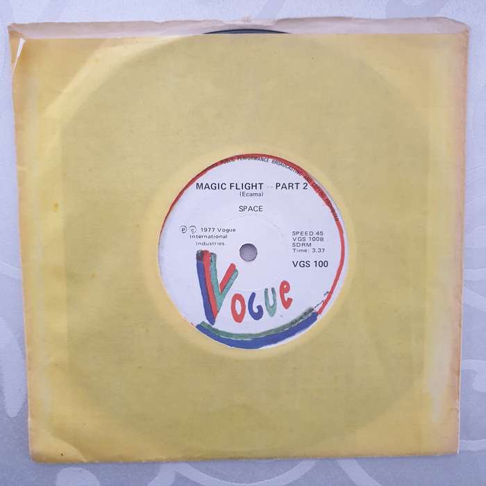 Space  Magic Fly - Vinyl 7" Record - Very-Good+ Quality (VG+)