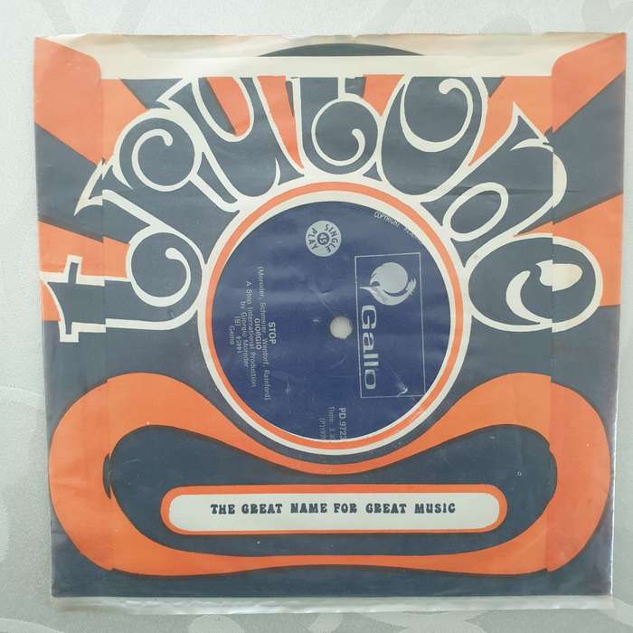 Giorgio  Moody Trudy / Stop  - Vinyl 7" Record - Opened  - Very-Good Quality (VG)