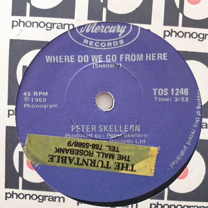 Peter Skellern  The Way You Look Tonight / Where Do We Go From Here - Vinyl 7" Record - Ver...