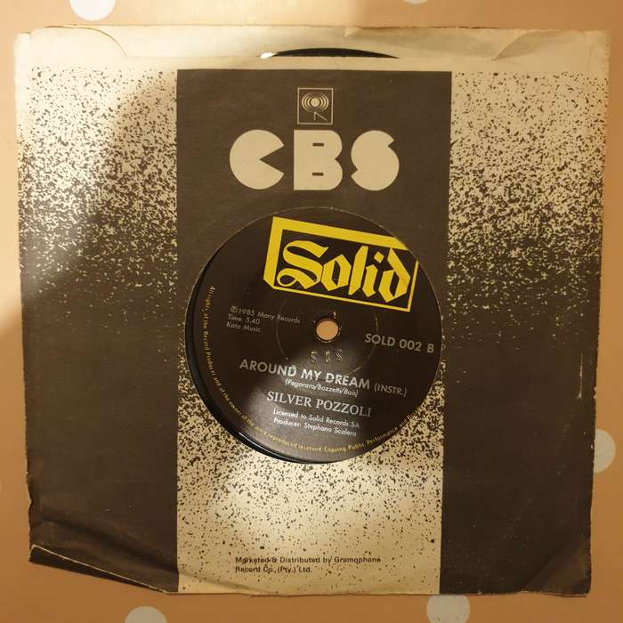 Silver Pozzoli  Around My Dream - Vinyl 7" Record - Very-Good+ Quality (VG+)