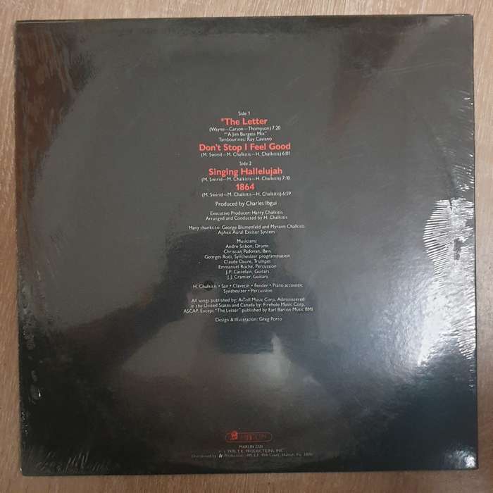 Queen Samantha  The Letter  Vinyl LP Record - Very-Good+ Quality (VG+)