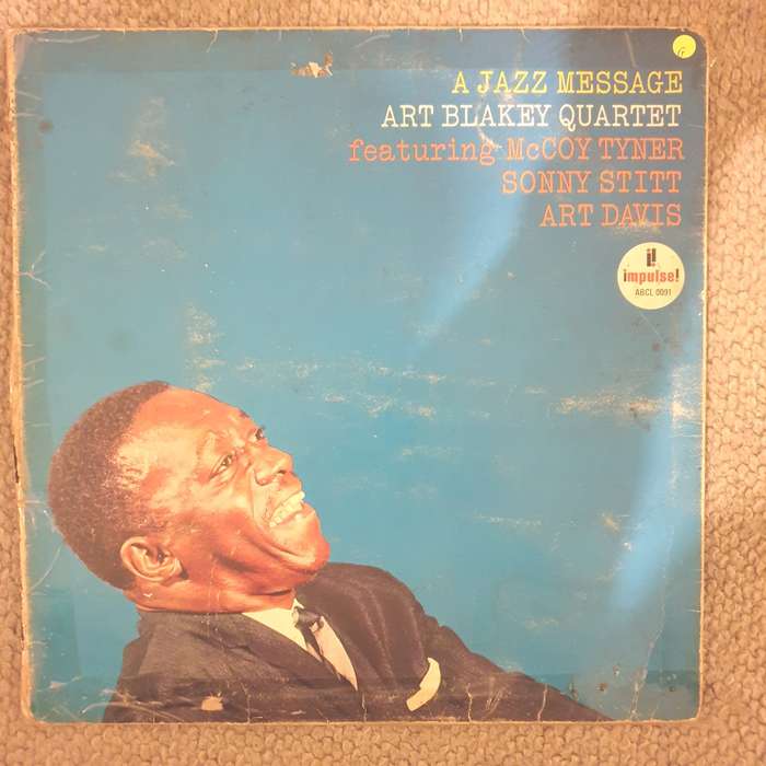 Art Blakey Quartet  A Jazz Message -  Vinyl LP Record - Good Quality (G)