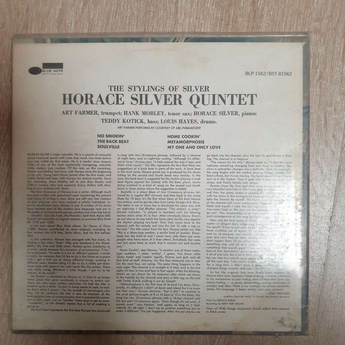 The Horace Silver Quintet  The Stylings Of Silver - Vinyl LP Record - Very-Good+ Quality (VG+)