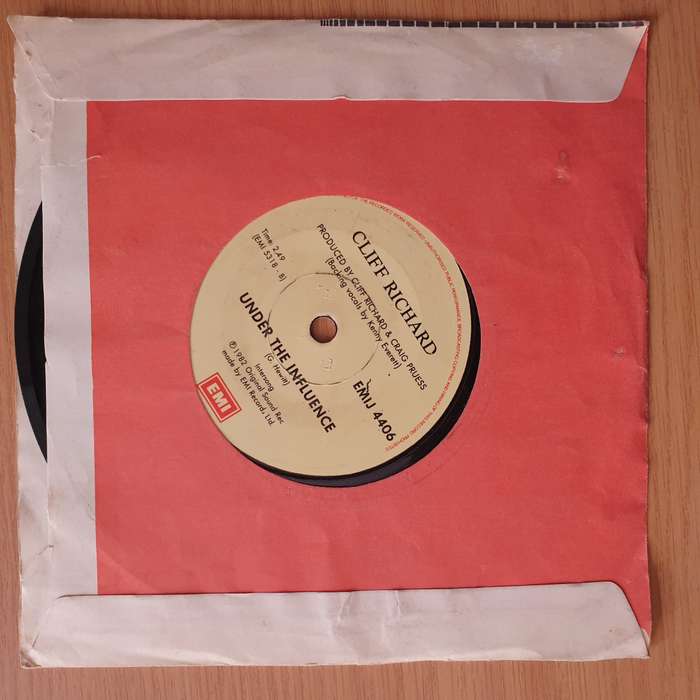 Cliff Richard  The Only Way Out - Vinyl 7" Record - Very-Good+ Quality (VG+)
