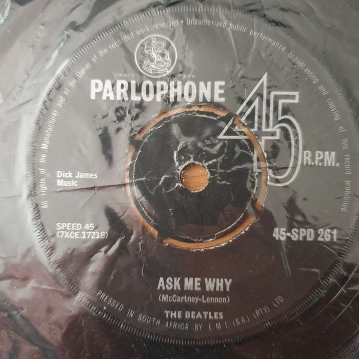 The Beatles  Please Please Me - Vinyl 7" Record - Very-Good- Quality (VG-)