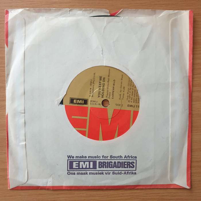 Copperfield  So You Win Again / You Keep Me Holding On - Vinyl 7" Record - Very-Good+ Quality ...