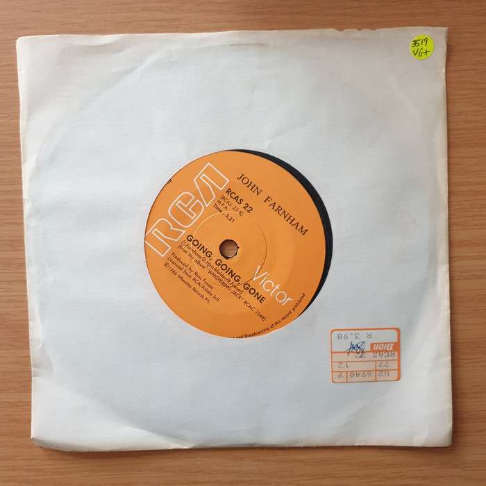 John Farnham  You're The Voice - Vinyl 7" Record - Very-Good+ Quality (VG+) (verygoodplus)