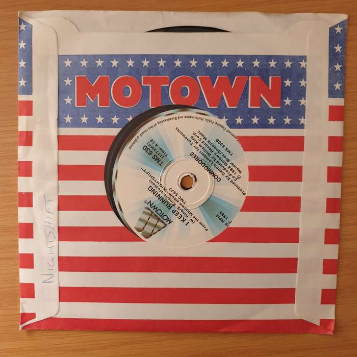 Commodores  Nightshift / I Keep Running - Vinyl 7" Record - Very-Good+ Quality (VG+) (verygood...
