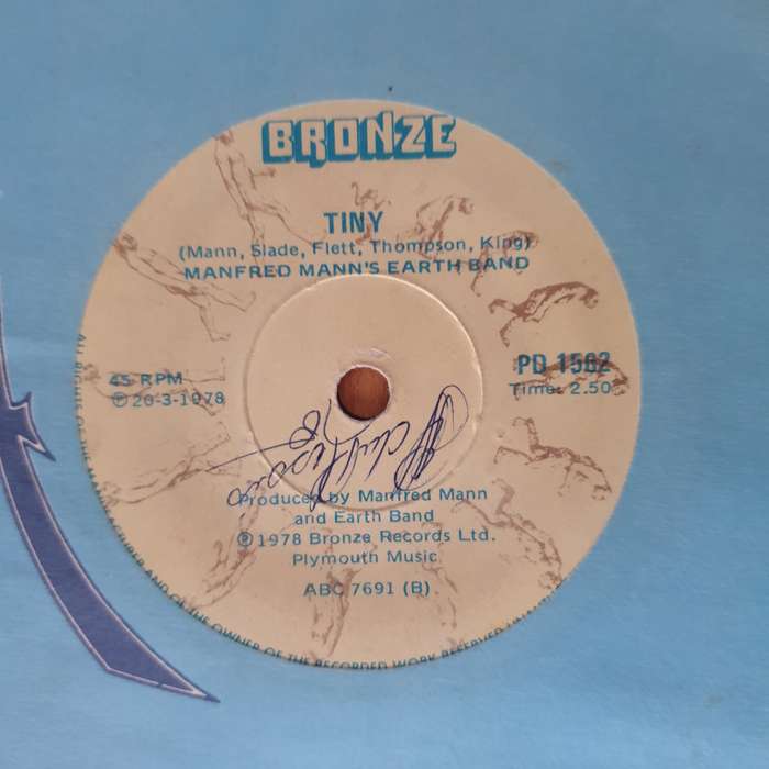Manfred Mann's Earth Band  Mighty Quinn - Vinyl 7" Record - Opened  - Very-Good Quality (VG) (...