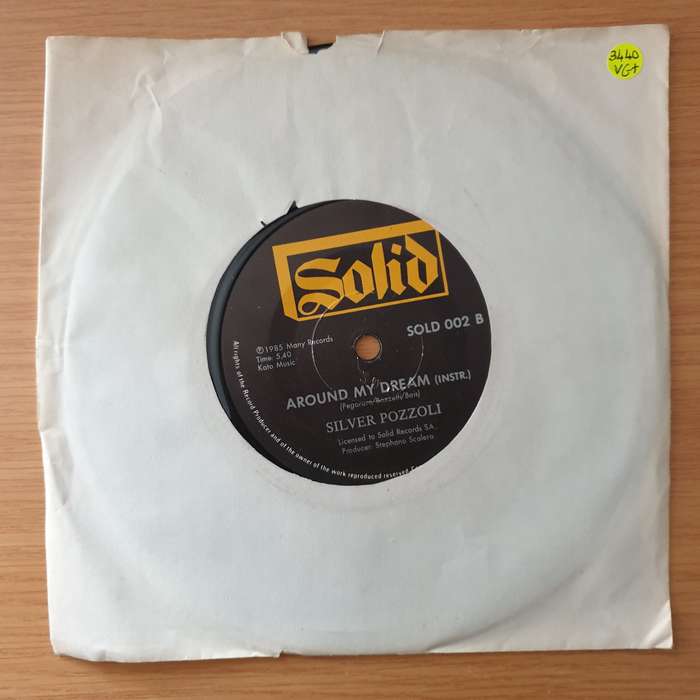 Silver Pozzoli*  Around My Dream - Vinyl 7" Record - Very-Good+ Quality (VG+) (verygoodplus)