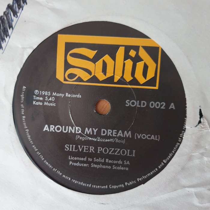 Silver Pozzoli*  Around My Dream - Vinyl 7" Record - Very-Good+ Quality (VG+) (verygoodplus)