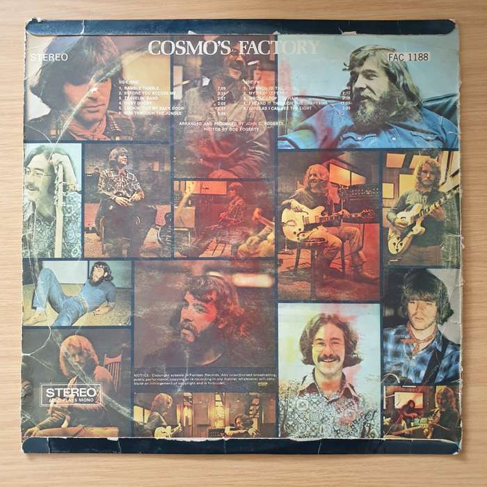 Creedence Clearwater Revival  Cosmo's Factory - Vinyl LP Record - Very-Good Quality (VG) (vgood)